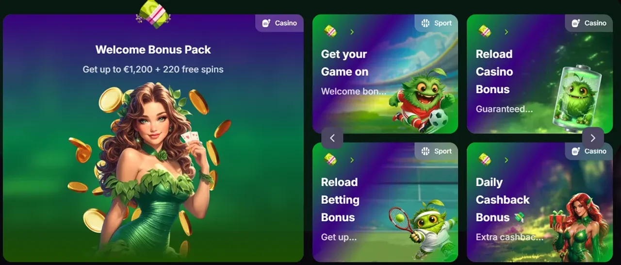 Verde casino bonus
