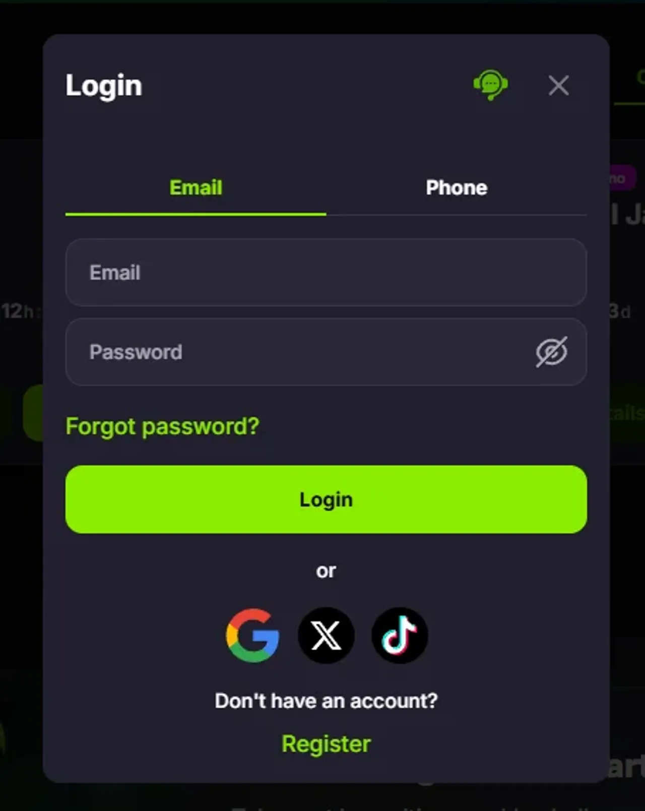 Verde casino login